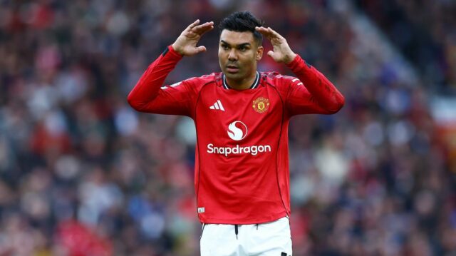 Casemiro reaguje