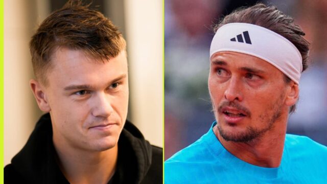 Zverev medzi 9 top 20 hviezdami, keď Rune odstúpil
