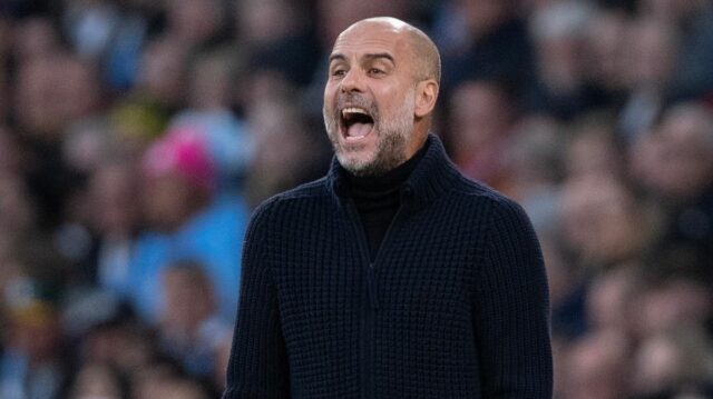 Tréner Manchestru City Pep Guardiola