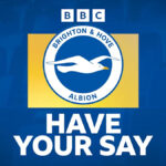 Brighton povedzte svoj banner