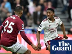 „Takto sa odrazíte od nepriazne osudu“: Myles Lewis-Skelly sa vracia a píše si vlastné scenáre | Arsenal „Je to zjavná chyba“: Arteta chváli rozhodcu za to, že nepovolil neskorý vyrovnávajúci gól West Hamu – video