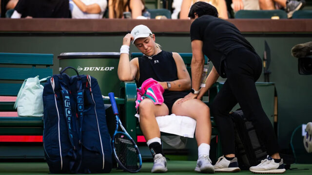 Jessica Pegula počas Madrid Open