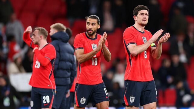 Dominic Calvert-Lewin a Harry Maguire