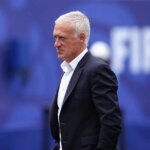 22. júna 2026; Philadelphia, Pensylvánia, USA; Tréner Francúzska Didier Deschamps pred zápasom. Povinný kredit: Kyle Ross-Imagn Images