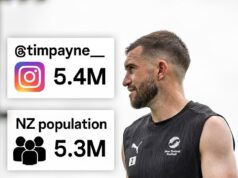 Ako sa „najmenej známy futbalista“ majstrovstiev sveta stal cez noc virálnou senzáciou: Nespievaná novozélandská hviezda (32) sa na Instagrame vďaka bizarnému hľadaniu sociálnych médií vyšplhala z 5 000 na 5 MILIÓNOV sledovateľov Počet sledovateľov Tima Payna explodoval po tom, čo sa nevedomky stal súčasťou experimentu sociálnych médií, ktorý uskutočnil argentínsky influencer.