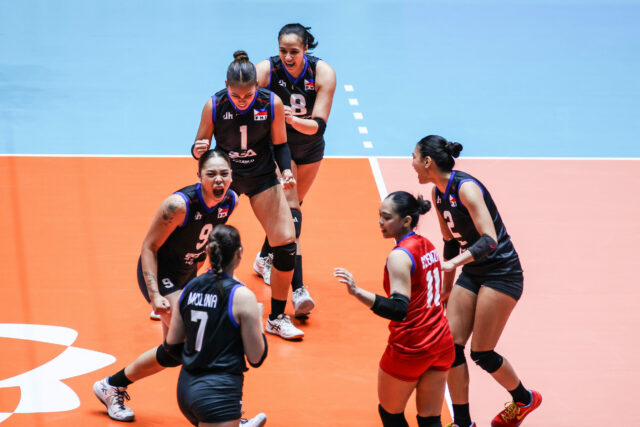 Alas Pilipinas Alyssa Valdez AVC Women's Cup proti Uzbekistanu