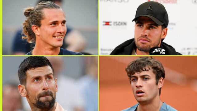 Alexander Zverev nahrádza Carlosa Alcaraza na druhom mieste, keďže Novak Alexander Zverev nahrádza Carlosa Alcaraza na druhom mieste, keďže Novak Djokovič klesá na 13. miesto