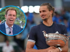 Alexander Zverev sa v pikantnom televíznom rozhovore vysmieva bývalému hráčovi Alexander Zverev sa v pikantnom televíznom rozhovore vysmieva bývalému hráčovi