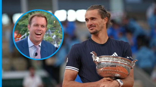 Alexander Zverev sa v pikantnom televíznom rozhovore vysmieva bývalému hráčovi
