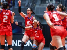 Alyssa Solomon sľubuje, že po návrate silného Alas Pilipinas urobí viac Alyssa Solomon a Alas Pilipinas počas zápasu s Austráliou na Pohári národov žien AVC 2026 v Candone.