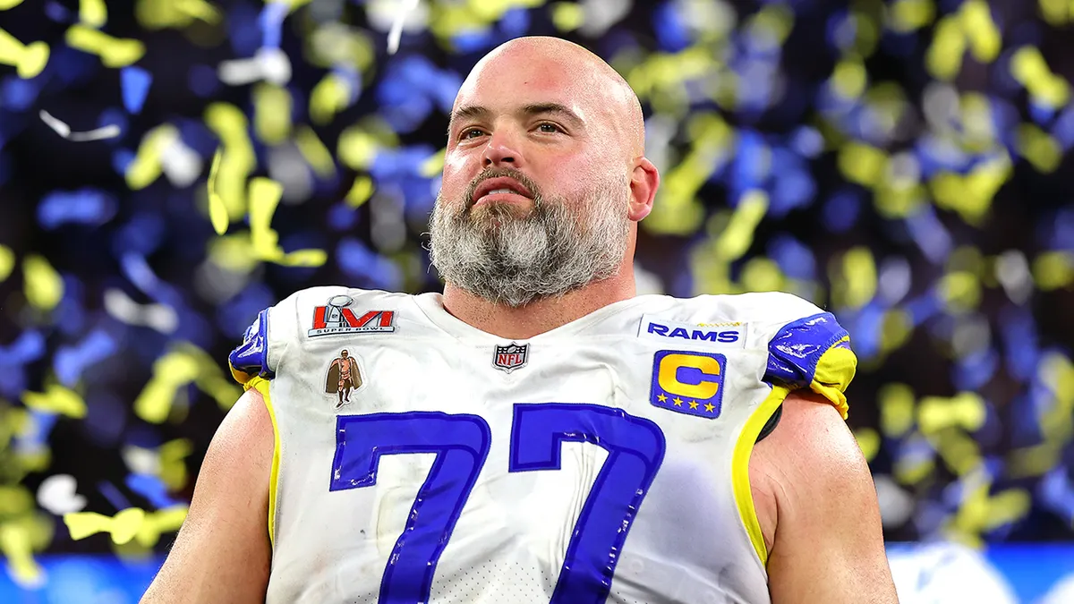 Andrew Whitworth na Super Bowle
