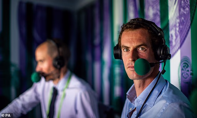 Andy Murray (na snímke z roku 2018) hovorí, že spravodajstvo BBC o Wimbledone je „v strede“