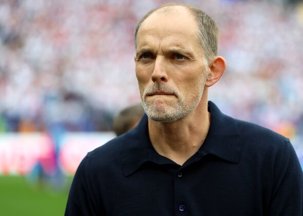 FOXBOROUGH, MASSACHUSETTS – 23. JÚNA: Thomas Tuchel, hlavný tréner Anglicka, portrét pred zápasom L-skupiny Majstrovstiev sveta vo futbale 2026