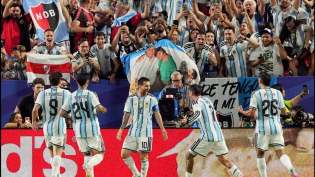 Argentína Pummels Alžírsko: Obhajoba titulu sa začína Argentína Pummels Alžírsko: Obhajoba titulu sa začína