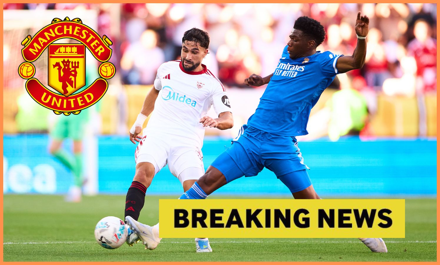 Aurelien Tchouameni v akcii za Real Madrid proti Seville