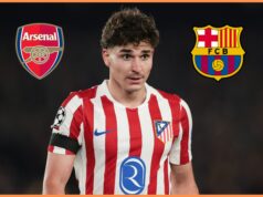 Arsenal plánuje prestupové rozhovory Juliana Alvareza Arsenal plánuje prestupové rozhovory Juliana Alvareza