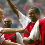 Finále majstrovstiev sveta – Brazília vs. Nemecko: Brazílčan Gilberto Silva oslavuje v čestnom kole