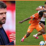 Michael Carrick a Felix Nmecha