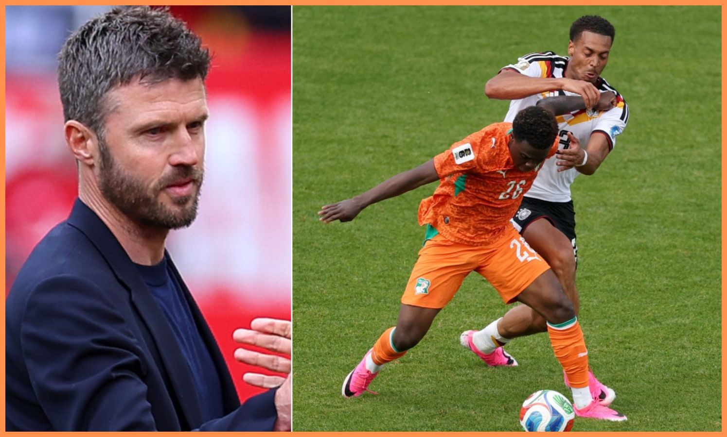 Michael Carrick a Felix Nmecha