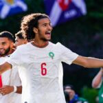 Ayyoub Bouaddi oslavuje