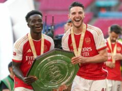 BREAKING: Arsenal získa všetky podrobnosti o prvej hre 2026/27 v oznámení Community Shield Arsenal vyhrá Community Shield v roku 2023 a neskôr v lete nastúpi proti Manchestru City.