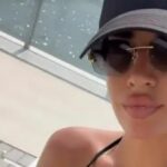 Chorvátska fanúšička Ivana Knollová sa po vyzliekaní do úzkych bikín poriadne rozbehla