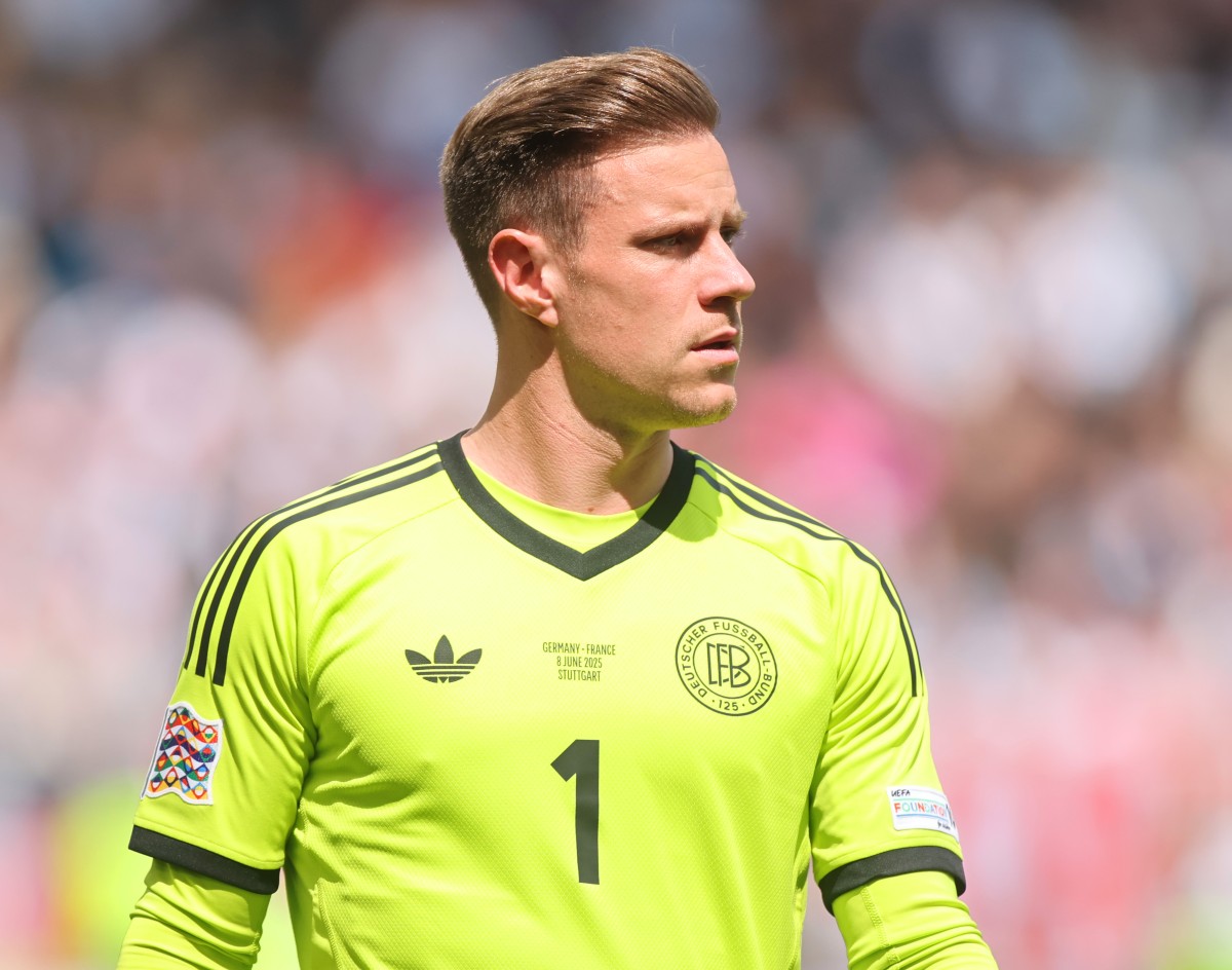 Marc-Andre ter Stegen v akcii za nemeckú reprezentáciu