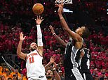 Battered Knicks vytrhli z finále NBA úžas, pretože Victor Wembanyama zo Spurs prichádza KRÁTKO v rozrušení v hre 1 Battered Knicks vytrhli z finále NBA úžas, pretože Victor Wembanyama zo Spurs prichádza KRÁTKO v rozrušení v hre 1