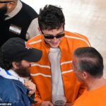 Timothee Chalamet bol na kurte pre Spurs vs Knicks bez priateľky Kylie Jenner