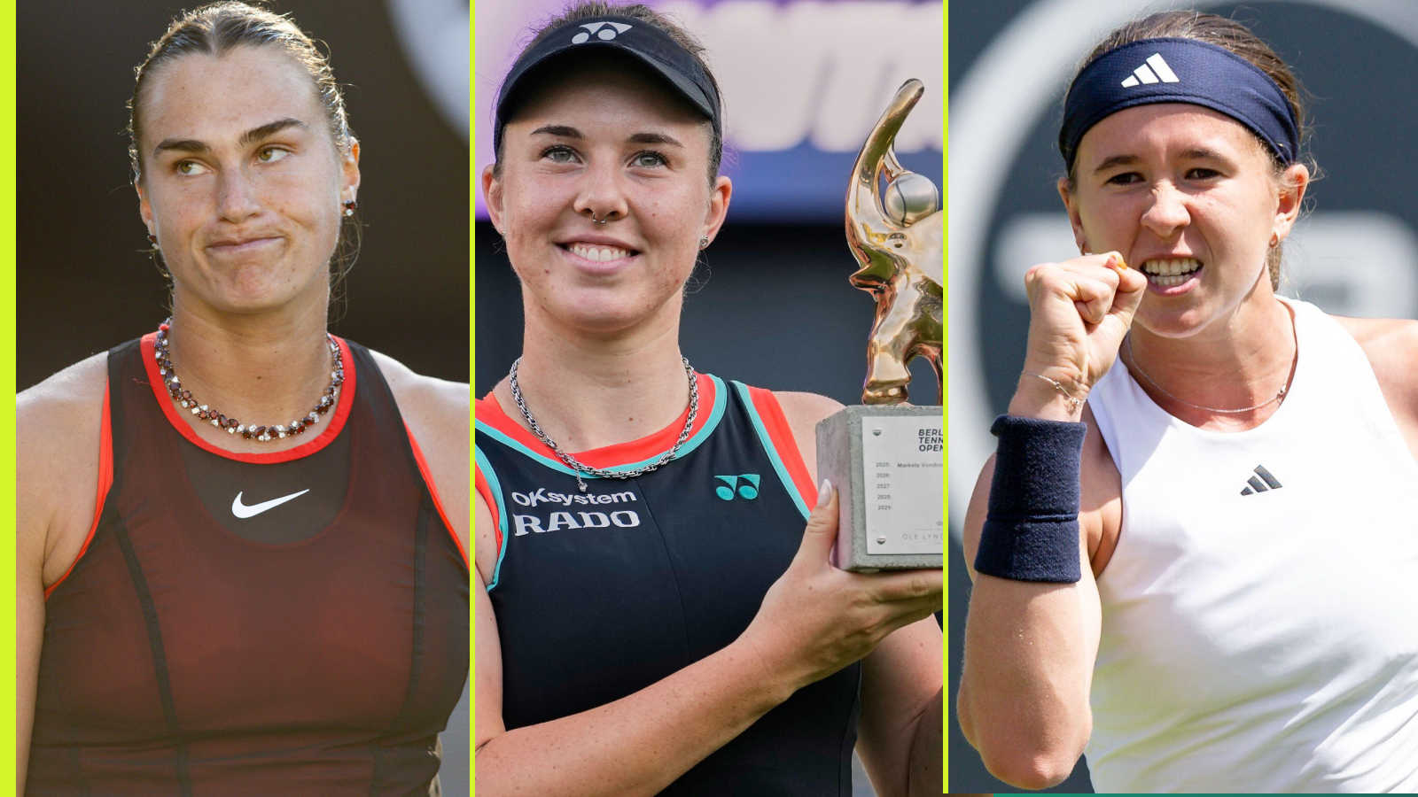Bitka Sabalenkovej, Rybakina sa naťahuje, Nosková sa dostala do top 10, Eala +5, ďalšia „superstar“ WTA +16