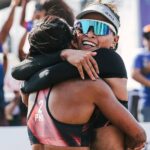 Sisi Rondina a Bernadeth Pons z Alas Pilipinas v akcii na AVC Beach Tour Pingtung Open.