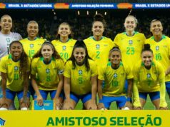 Brazília vidí červenú osemkrát, keď USA vyhrali chaotické priateľské zápasy žien vo Fortaleze Brazília vidí červenú osemkrát, keď USA vyhrali chaotické priateľské zápasy žien vo Fortaleze
