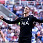 Brighton urobil vylepšenú ponuku 45 miliónov libier vrátane doplnkov pre Luku Vuskoviča zo Spurs