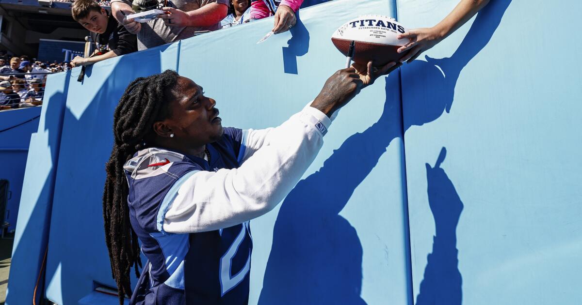 Bývalá hviezda Titans running back Chris Johnson odhalil diagnózu ALS