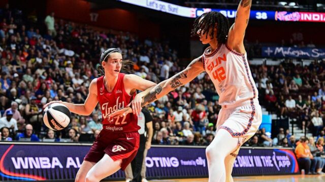 Caitlin Clark skórovala 25, keď Fever porazila Sun a zlepšila tak pohárový rekord na 4-1
