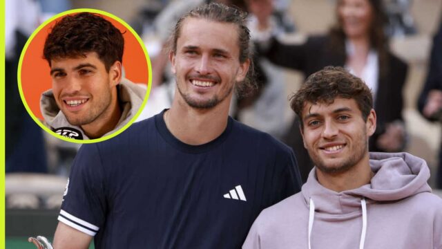 Carlos Alcaraz posiela 8-slovný odkaz Alexandrovi Zverevovi po jeho víťazstve Carlos Alcaraz posiela 8-slovný odkaz Alexandrovi Zverevovi po jeho víťazstve na Roland Garros