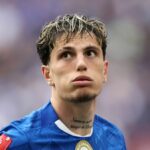 Alejandro Garnacho počas zápasu Chelsea