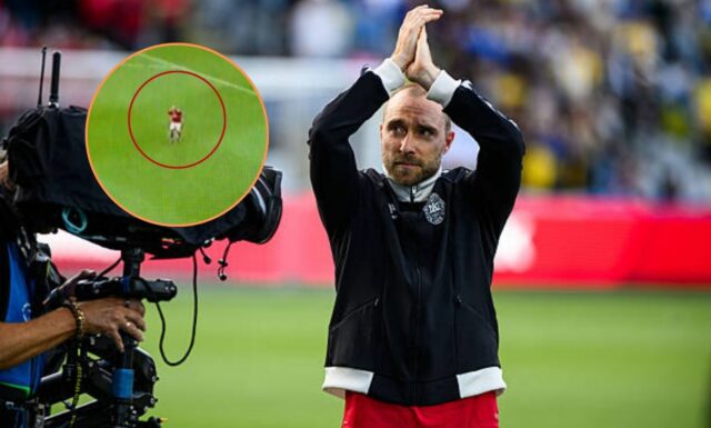 Christian Eriksen opäť skolaboval počas zápasu medzi Dánskom a Ukrajinou, pretože hra sa skončila
