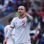 Christian Eriksen skolaboval na ihrisku počas nedeľňajšieho prípravného zápasu Dánska proti Ukrajine