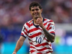Christian Pulisic trénuje oddelene, zatiaľ čo USA monitorujú jeho zranenie lýtka pred súbojom s Austráliou Christian Pulisic trénuje oddelene, zatiaľ čo USA monitorujú jeho zranenie lýtka pred súbojom s Austráliou