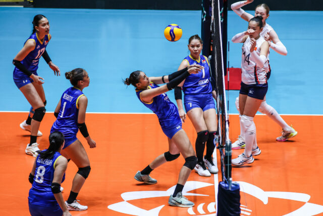 Cla Loresco, pripravená pomôcť, poskytuje kvalitné minúty pre Alas Dámska cuo Cla Loresco Alas Pilipinas AVC