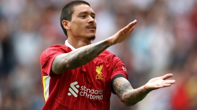 Darwin Nunez povedal, prečo by bol prestup do Chelsea ideálny Darwin Nunez sa raduje po strelení gólu Liverpoolu