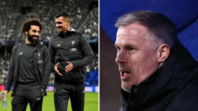 Dejan Lovren kritizuje Jamieho Carraghera za kritiku Mohameda Salaha po odchode z Liverpoolu
