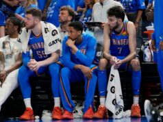 Deň po odchode Thunder spustí proces pohľadu dopredu Chet Holmgren Thunder vs Spurs Game 7 Západné finále play-off NBA