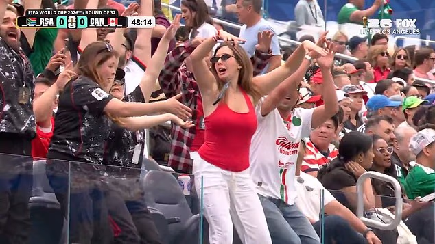 Kanadský futbalový fanúšik prišiel o svojho fanúšika po tom, čo v nedeľu na ich zápase predviedol mexickú vlnu