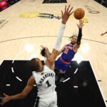 Karl-Anthony Towns Finálový zápas NBA 2 Spurs vs Knicks