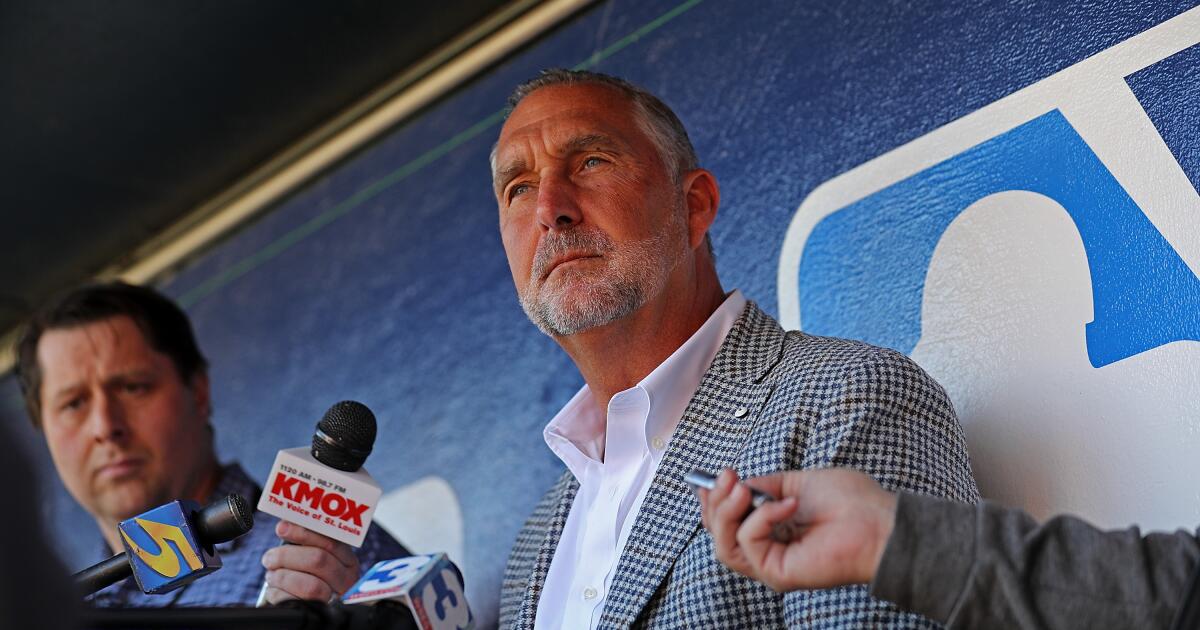Dočasný generálny riaditeľ John Mozeliak dúfa, že dostane Angels „na veľmi úspešné miesto“