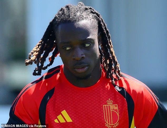 Očakáva sa, že Jeremy Doku odcestuje späť do Spojených štátov včas na posledný zápas v skupine Belgicka