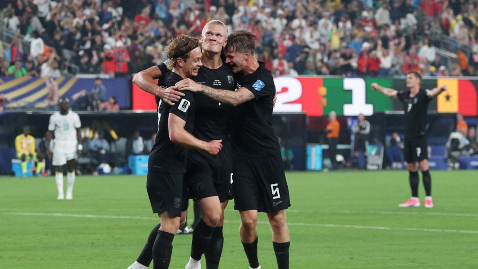 Erling Haaland zaisťuje vzperu a tlačí Nórsko nad Senegal vo víťazstve 3-2
