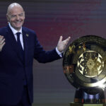 Donald Trump a Gianni Infantino